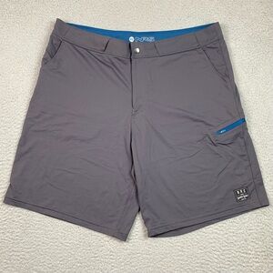 NRS Guide Shorts Men's Size 40 Gray Stretch Outdoor Fishing Hiking Water River